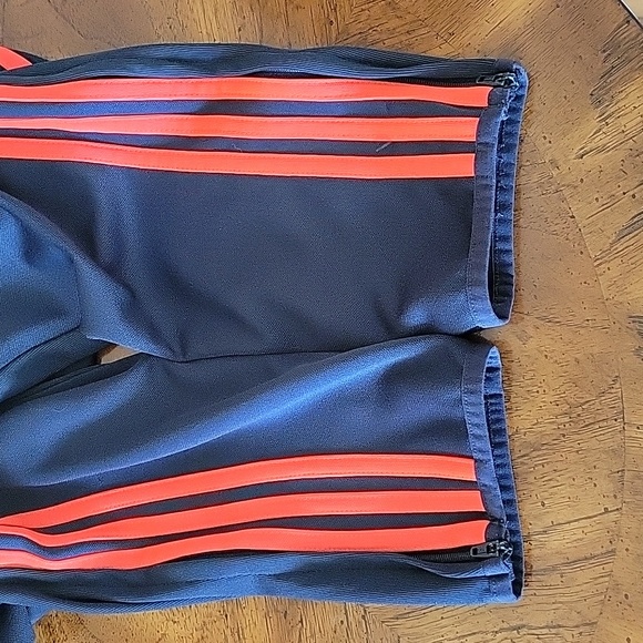 Adidas Climacool Youth Training/ Track pants, YL, Grey/Orange,  GUC - Picture 11 of 11